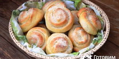 Шаг 7: дрожжевого теста на кефире для булочек, пирожков