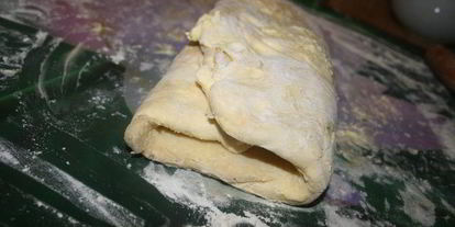 Шаг 12: хрустящих корзинок с курицей из домашнего слоеного теста