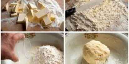 Шаг 1: слоеного теста для пирожков