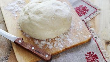 Рецепт Теста для пирога с мясом и картошкой