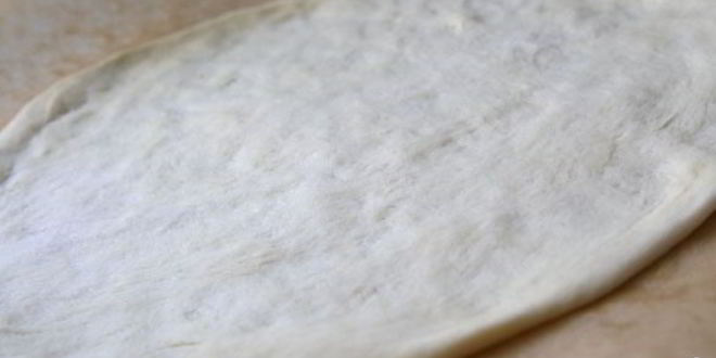 Рецепт теста для пиццы без масла