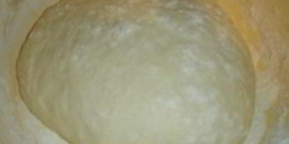 Шаг 2: теста для пиццы без масла