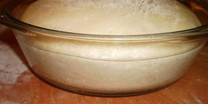 Шаг 4: теста для пиццы и открытых пирогов