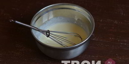 Шаг 2: теста для пиццы на кефире