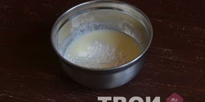 Шаг 3: теста для пиццы на кефире