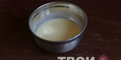 Шаг 4: теста для пиццы на кефире