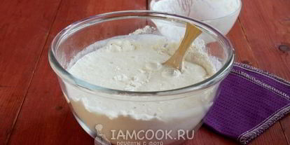 Шаг 8: теста для пиццы на живых дрожжах