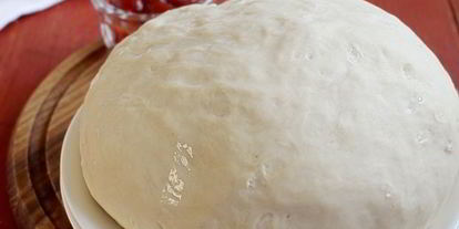 Шаг 10: теста для пиццы на живых дрожжах