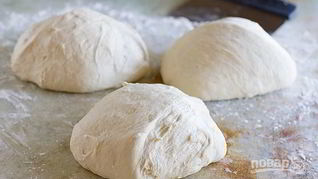 Рецепт Теста для пиццы с сухими дрожжами