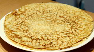 Рецепт Теста на блины на молоке