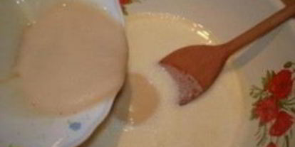 Шаг 2: теста на кислом молоке