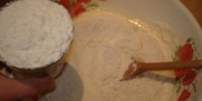 Шаг 4: теста на кислом молоке