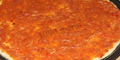 Шаг 7: тонкого теста и соус для итальянской пиццы