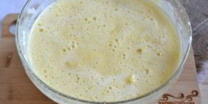 Шаг 4: вкусного бисквитного теста