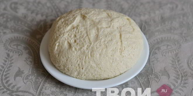 Рецепт заварного дрожжевого теста