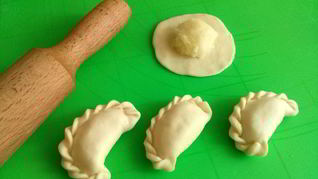 Рецепт Заварного теста для варенников