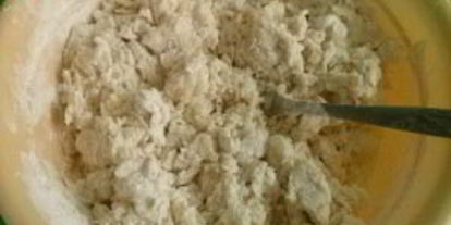 Шаг 1: заварного теста для варенников