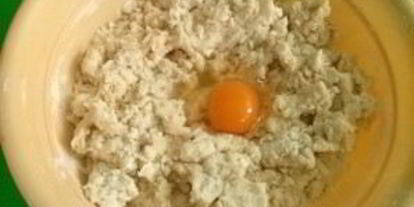 Шаг 2: заварного теста для варенников