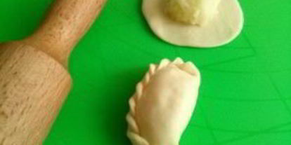 Шаг 4: заварного теста для варенников