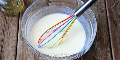 Шаг 7: жидкого теста для пиццы