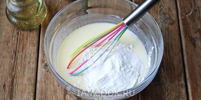 Шаг 8: жидкого теста для пиццы