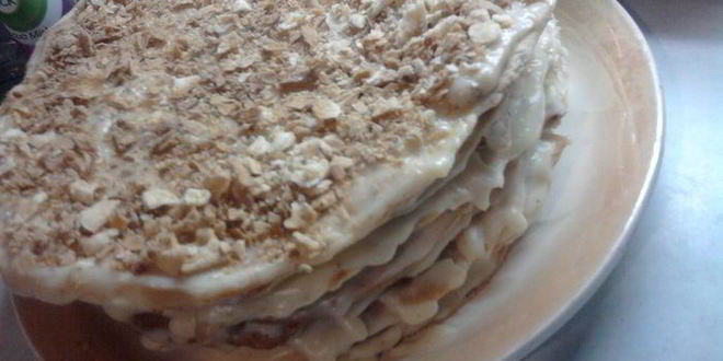 Рецепт бабушкиного наполеона