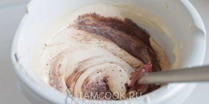 Шаг 5: бисквита брошенного с какао