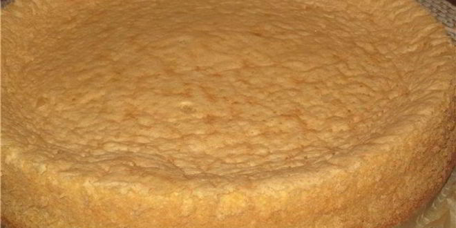 Рецепт бисквита простого