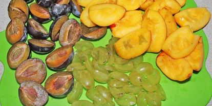 Шаг 12: бисквитного торта фруктового