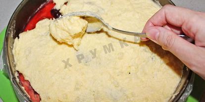 Шаг 21: бисквитного торта фруктового