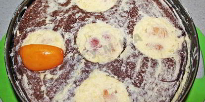 Шаг 23: бисквитного торта фруктового