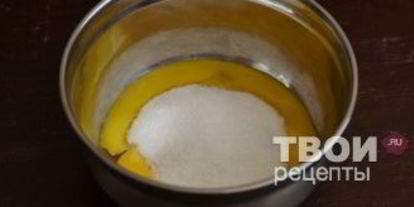 Шаг 2: бисквитного торта