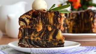 Рецепт Классического торта Зебра