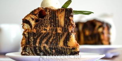 Шаг 15: классического торта зебра