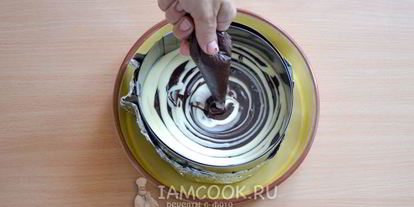 Шаг 7: классического торта зебра