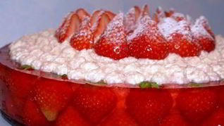 Рецепт Клубнично-малинового торт