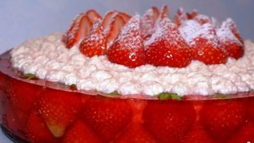 Рецепт Клубнично-малинового торт