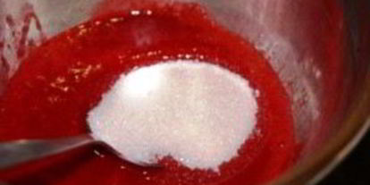 Шаг 1: клубнично-малинового торт