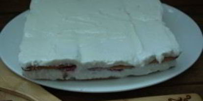 Шаг 8: клубнично-творожного торт без выпечки