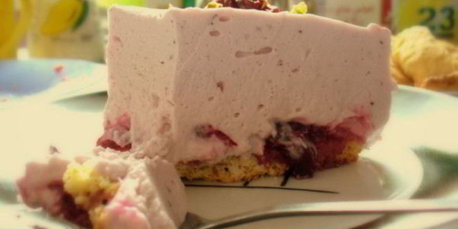 Рецепт кремового торта с вишней