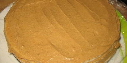 Шаг 19: медовика под яблочно-карамельной вуалью