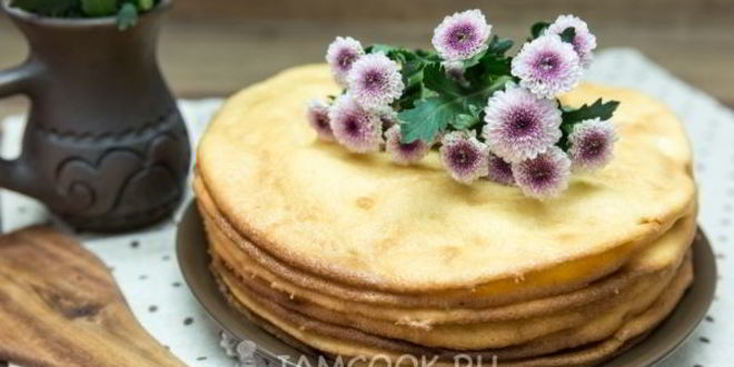 Рецепт медовых коржей для торта