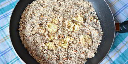 Шаг 1: миндального торта с малиной