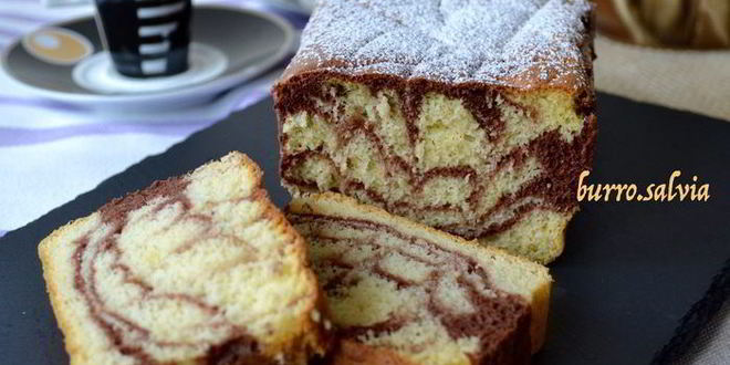 Рецепт мраморного бисквита