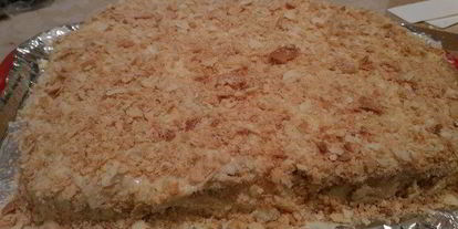 Шаг 7: наполеона слоеного с ягодами