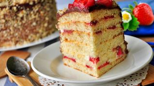 Рецепт тортов с клубникой