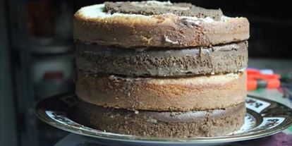 Шаг 46: шахматного торта