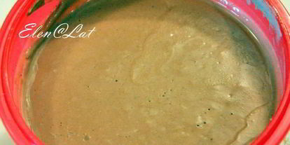 Шаг 2: шоколадна-сливочного торт с карамельным кремом