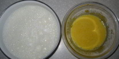 Шаг 1: тирамису-торта черно-белая зима