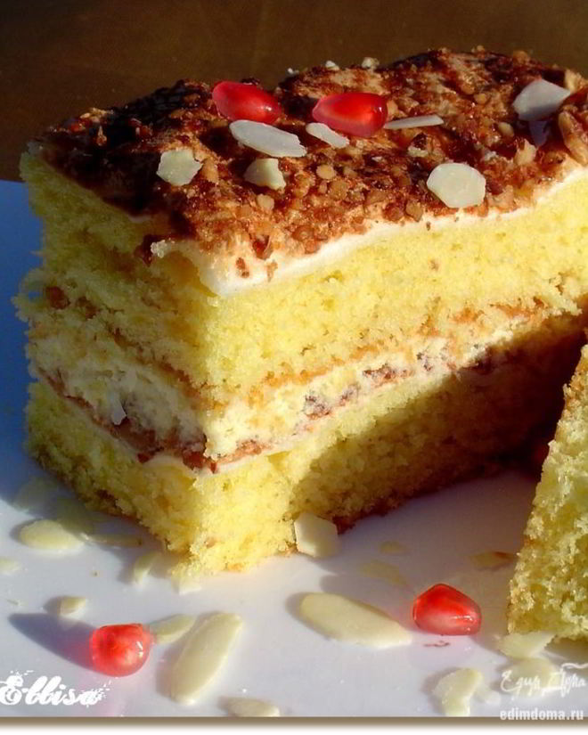 Рецепт торта блаженства